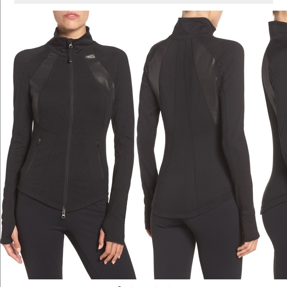 Zella Modern Athena Front Zip Jacket